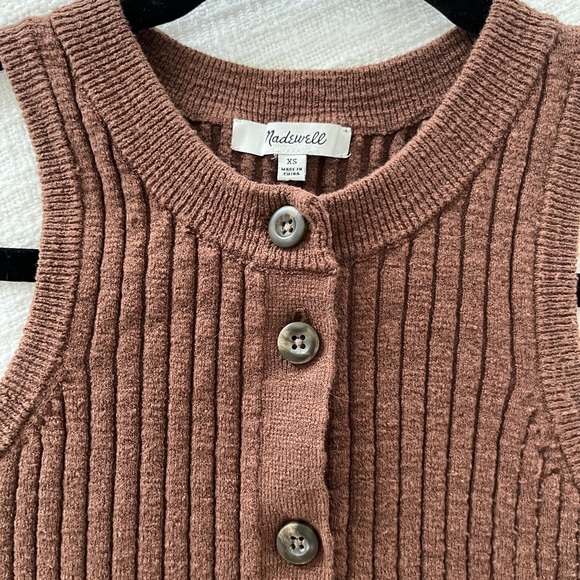 Madewell Button Up Sweater - Picture 2 of 5